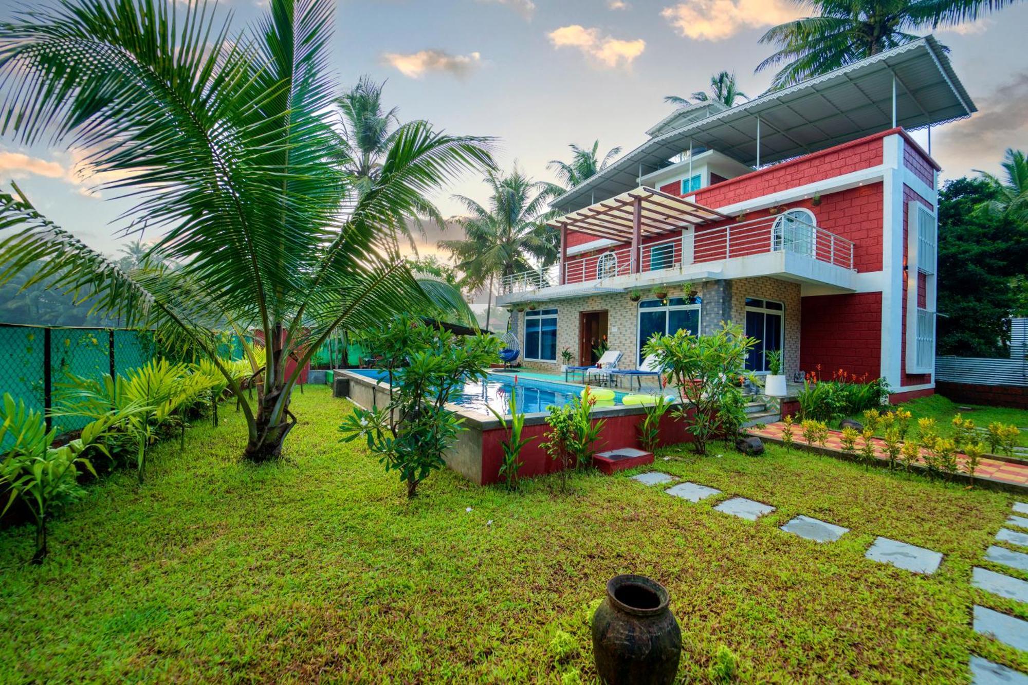 Spicy Mango Villa Elegano - Luxurious Villa Near Nagaon Beach, Alibag Exterior photo