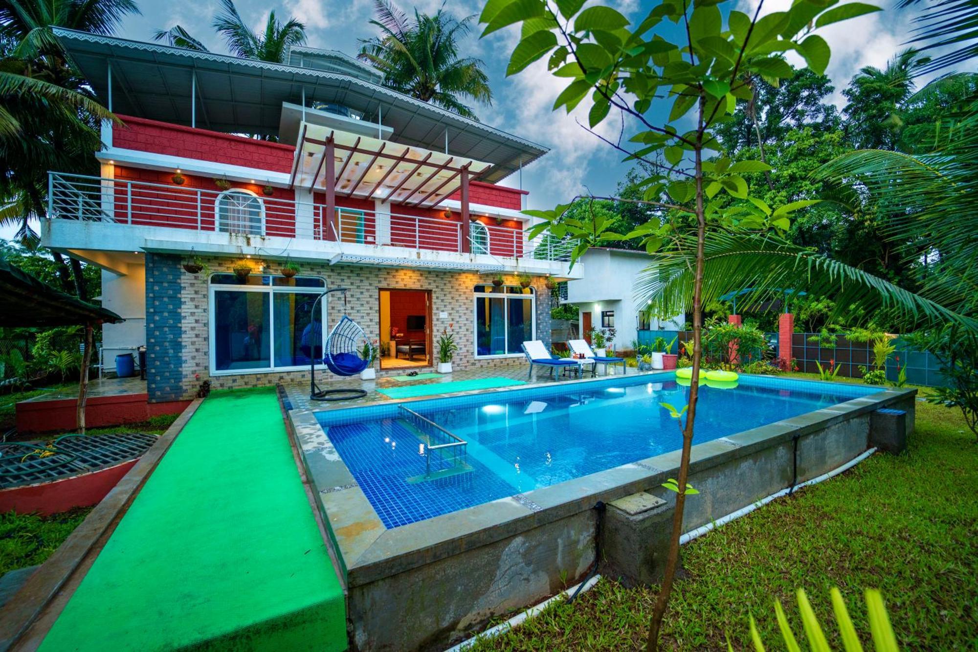 Spicy Mango Villa Elegano - Luxurious Villa Near Nagaon Beach, Alibag Exterior photo